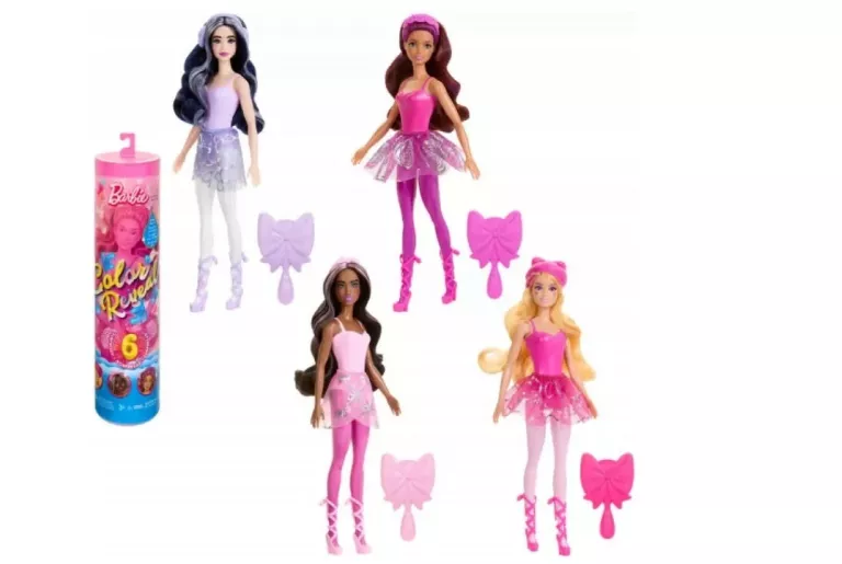 LALKA BARBIE COLOR REVEAL SERIA BALETNICE HRK17