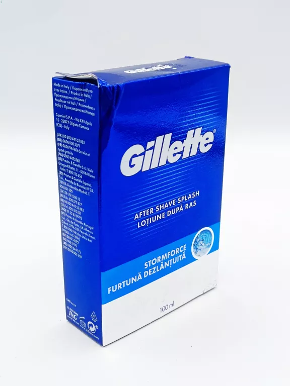 GILLETTE STORM FORCE 100 ML WODA PO GOLENIU
