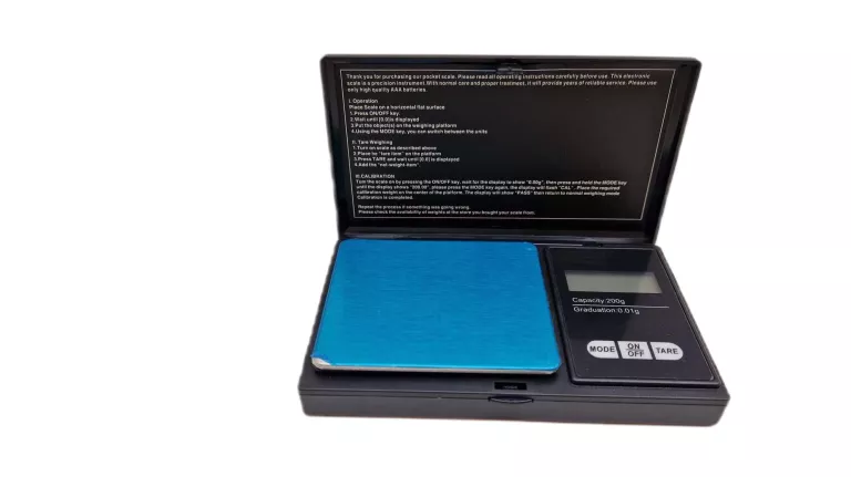 ELEKTRONICZNA WAGA JUBILERSKA W-004 0,01G/200G
