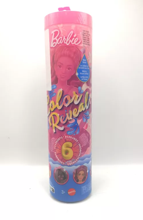 LALKA BARBIE COLOR REVEAL SERIA BALETNICE HRK17