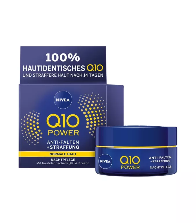 KREM ODŻYWIAJĄCY DO TWARZY NIVEA Q10 ANTI-FALTEN POWER 30 SPF NA NOC 50 ML