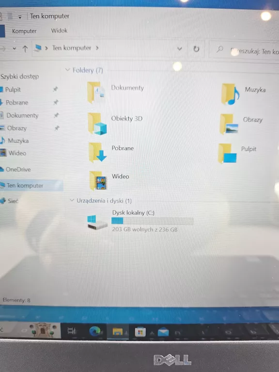 LAPTOP DELL LATITUDE 5480 (P72G) KOMPLET W TORBIE