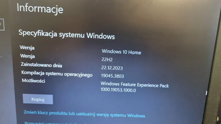 LAPTOP LENOVO B50-80 +  ZASILACZ