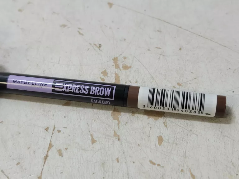 MAYBELLINE EXPRESS BROW SATIN DUO DWUSTRONNA KREDKA DO BRWI MEDIUM BROWN