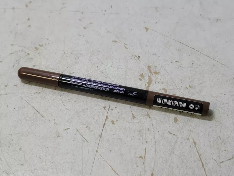 MAYBELLINE EXPRESS BROW SATIN DUO DWUSTRONNA KREDKA DO BRWI MEDIUM BROWN