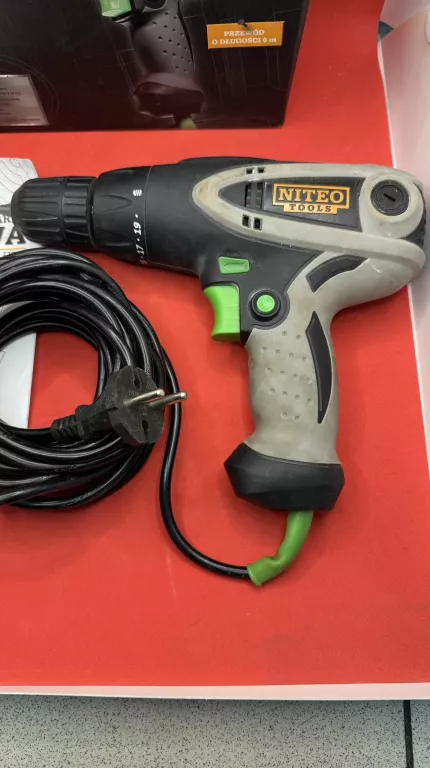 WIERTARKO-WKRĘTARKA SIECIOWA NITEO TOOLS TD0017-21 KOMPLET