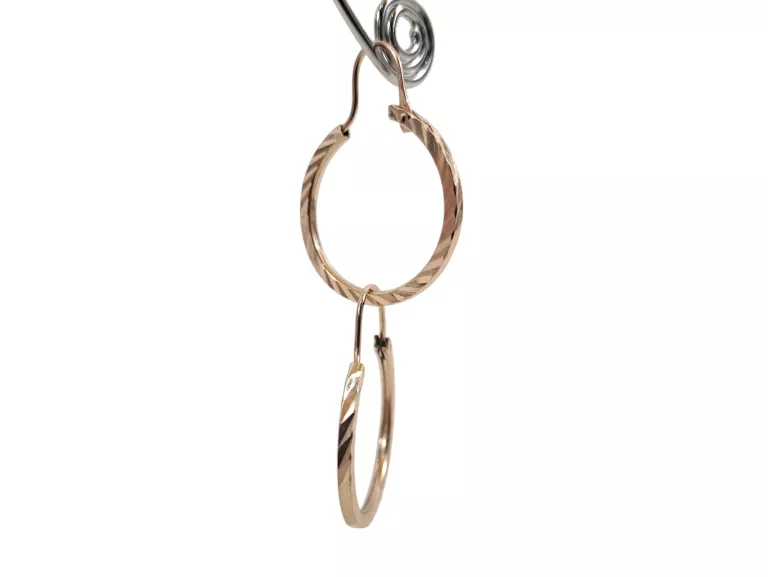 ZŁOTE KOLCZYKI PR.585 2,23G 3CM