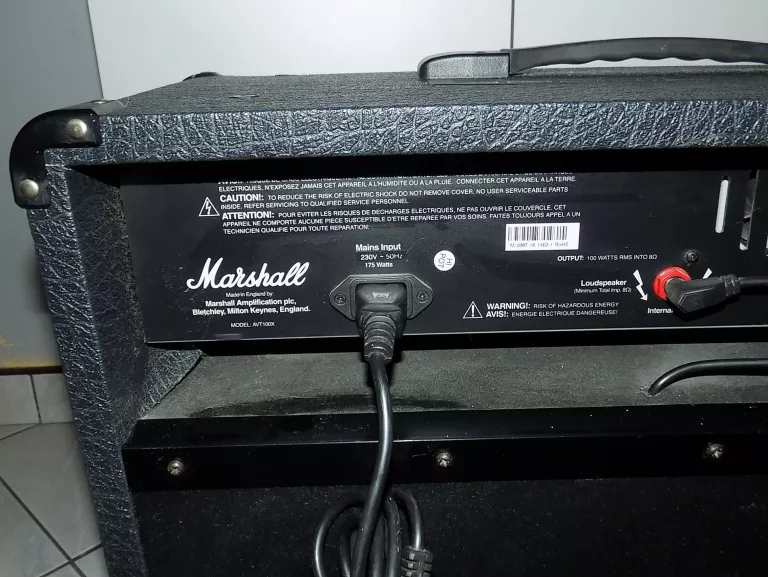 DOSKONAŁY WZMACNIACZ GITAROWY MARSHALL AVT 100 X