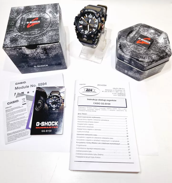 ZEGAREK CASIO G-SHOCK GG-B100-1A3ER