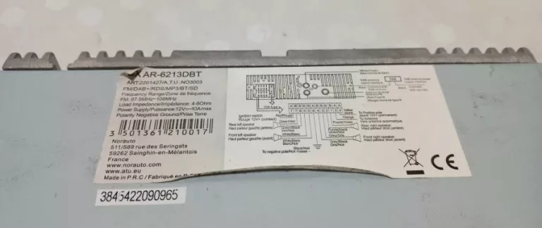 RADIO SAMOCHODOWE BT DX AR-6213 DBT