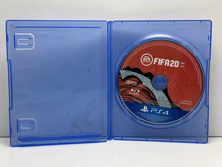 GRA PS4 FIFA 20 | BRAK OKŁADKI