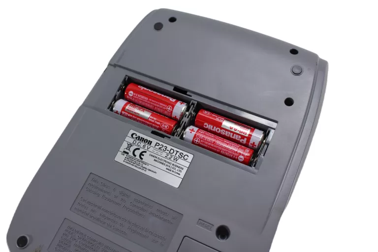 kalkulator-z-drukarka-canon-p23-dtsc-uszkodzony-opis-model-p23-dtsc-ii