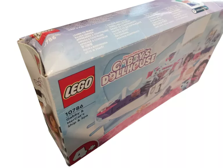 LEGO 10786 KOCI DOMEK GABI STATEK SPA SYRENKOTKI