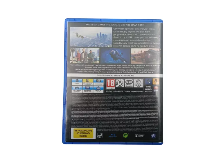 GRA PLAYSTATION 4 GTA V