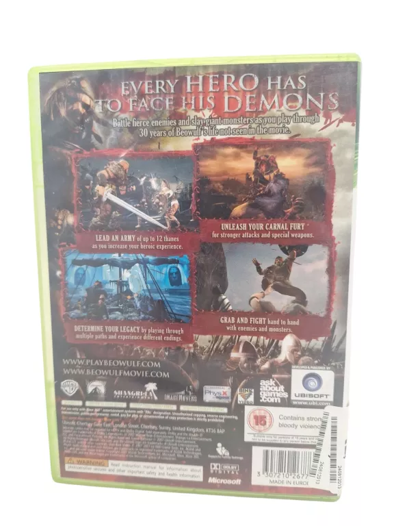 GRA BEOWULF X360 XBOX 360