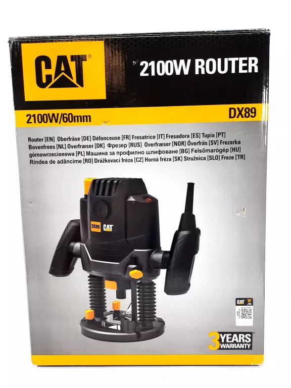 FREZARKA GÓRNOWRZECIONOWA CAT DX89 PUDEŁKO