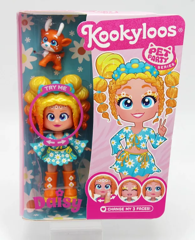 LALECZKA KOOKYLOOS PET PARTY DAISY 11CM MAGIC BOX