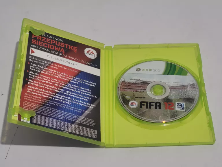 GRA XBOX 360 FIFA 12