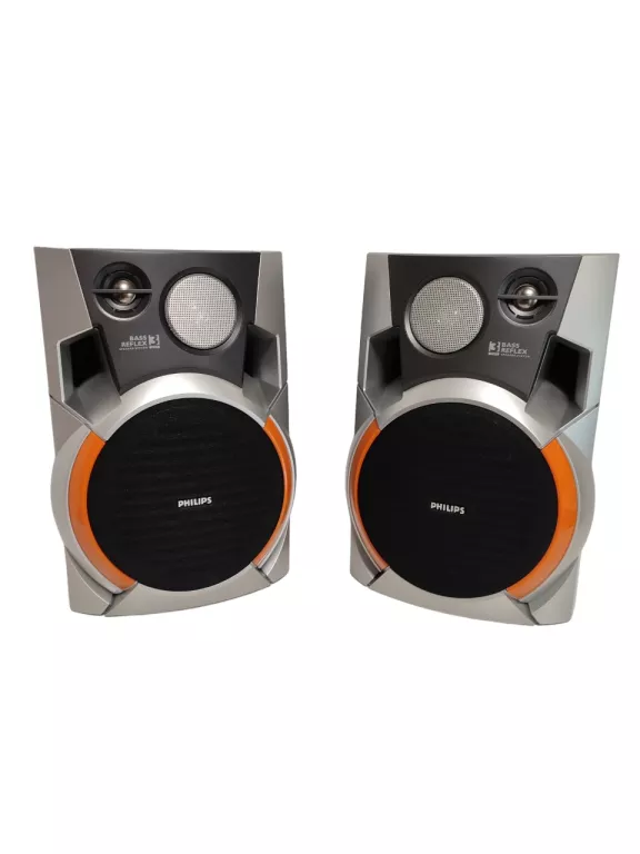 AMPLITUNER YAMAHA RX-360 120W + 2 X GŁOŚNIK PHILIPS FWB-C355 BASS REFLEX