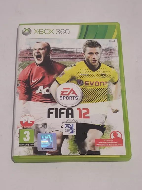 GRA XBOX 360 FIFA 12
