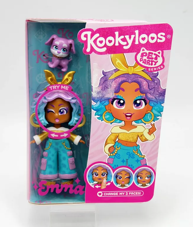 LALECZKA KOOKYLOOS PET PARTY EMMA 11CM MAGIC BOX