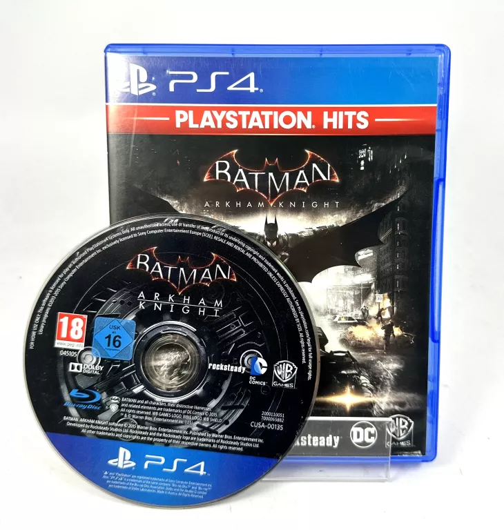 GRA BATMAN ARKHAM KNIGHT PS4