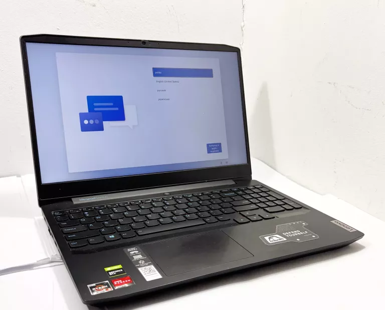 LAPTOP LENOVO IDEAPAD GAMING 3 500GB 16GB RAM SSD RYZEN 5 WIN11