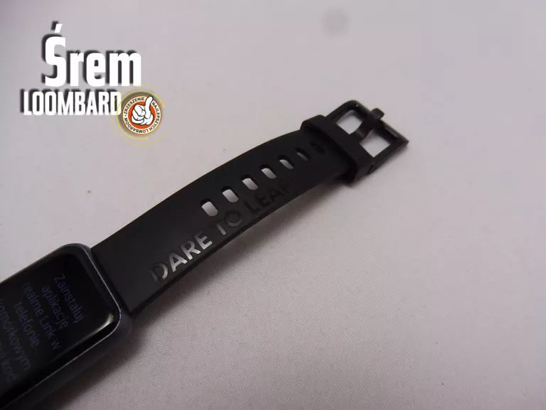 SMARTWATCH REALME BAND 2 CZARNY, KOMPLET, STAN BDB!