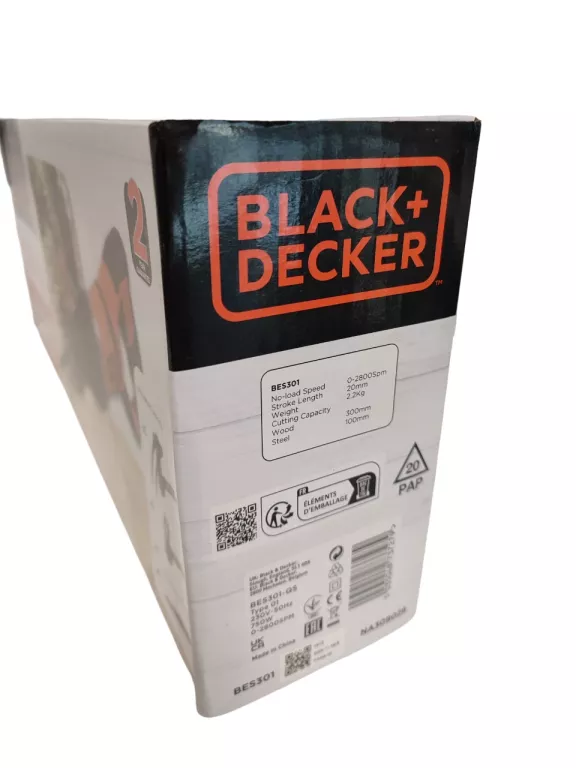 PIŁA SZABLASTA BLACK&DECKER BES301 750W