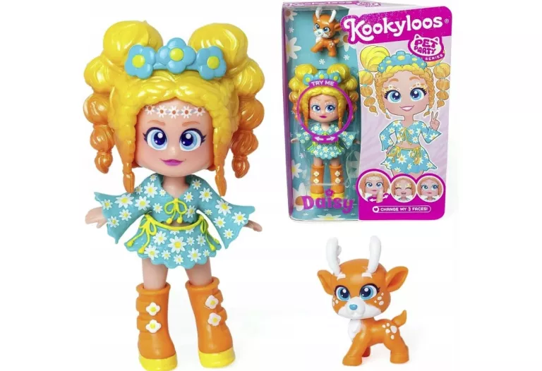LALECZKA KOOKYLOOS PET PARTY DAISY 11CM MAGIC BOX