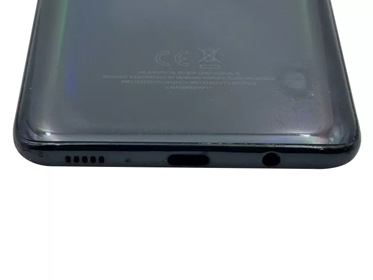 TELEFON SAMSUNG GALAXY A70 6/128GB SM-A705FN/DS 6,70'' 32MPIX CZARNY