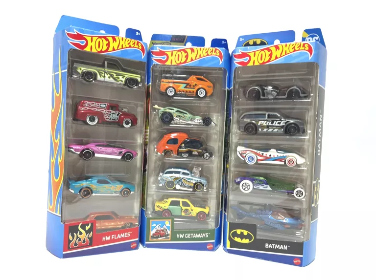 AUTA HOT WHEELS 5-PAK MATTEL - RÓŻNE MODELE!