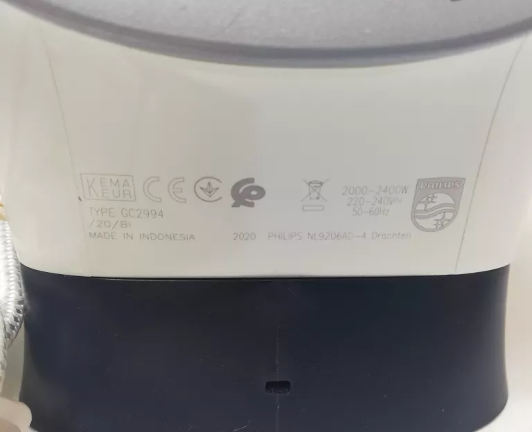 ŻELAZKO PHILIPS NL 9206AD-4 2000-2400W