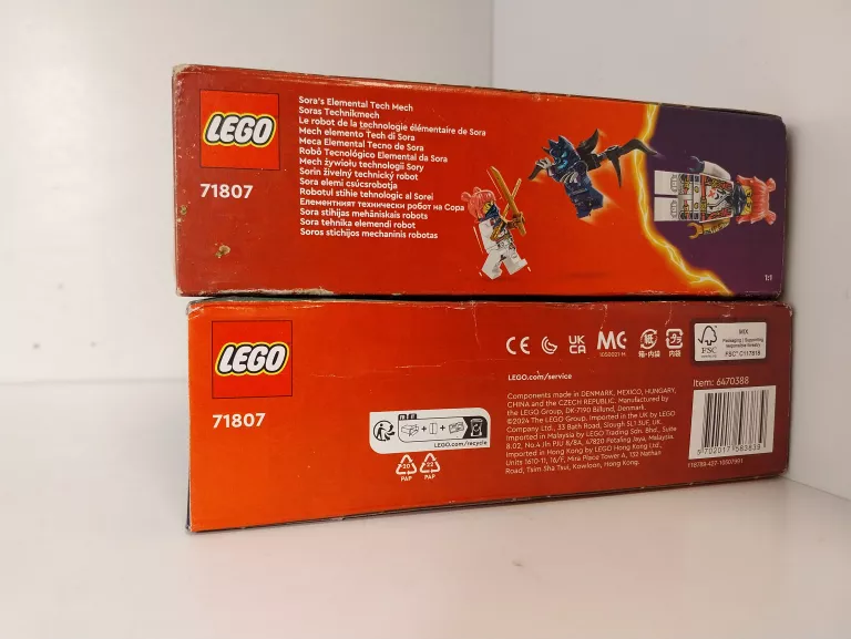 LEGO NINJAGO MECH ŻYWIOŁU TECHNOLOGII SORY 71807