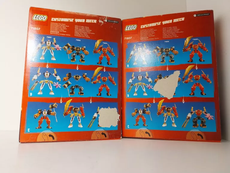 LEGO NINJAGO MECH ŻYWIOŁU TECHNOLOGII SORY 71807
