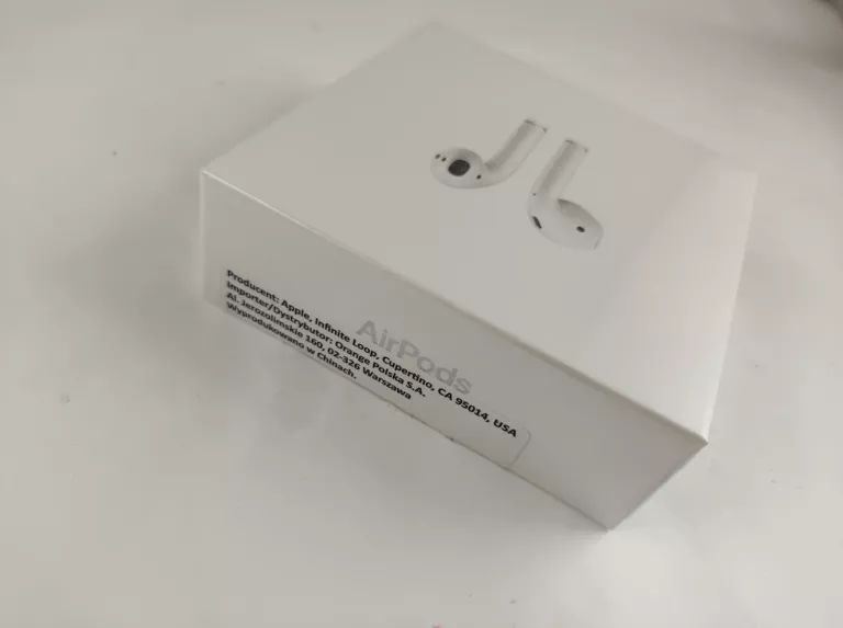 SŁUCHAWKI APPLE AIRPODS 2GEN GWARANCJA PLOMBY!