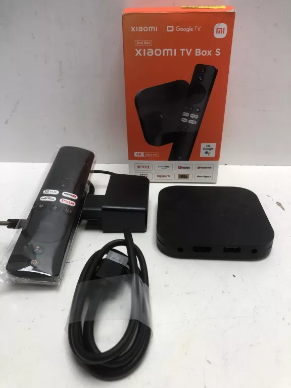 ODTWARZACZ MULTIMEDIALNY 4K XIAOMI MI BOX S SMART TV 2-GEN