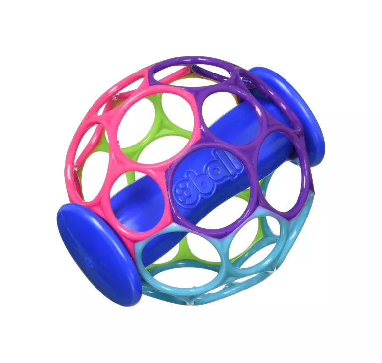 PIŁKA KĄPIELOWA ZABAWKA O-FLOAT OBALL 10246 KOLOROWA 6M+
