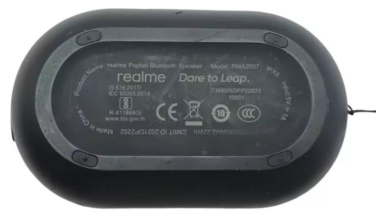 GŁOŚNIK MOBILNY REALME POCKET SPEAKER CZARNY GWARANCJA!
