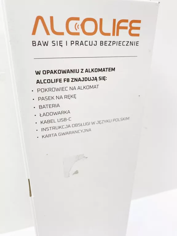 ALKOMAT POLICYJNY ALCOLIFE F8
