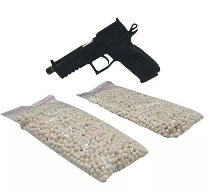 PISTOLET WIATRÓWKA CZ P-09 CO2 GBB 4,5 MM BLACK BLOW BACK