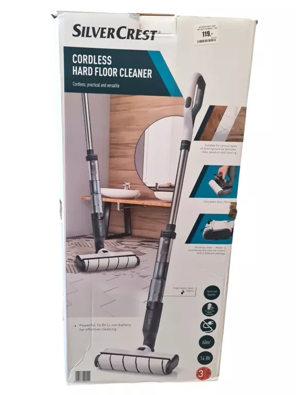 MOP MYJĄCY / SUSZĄCY SILVERCREST 2W1