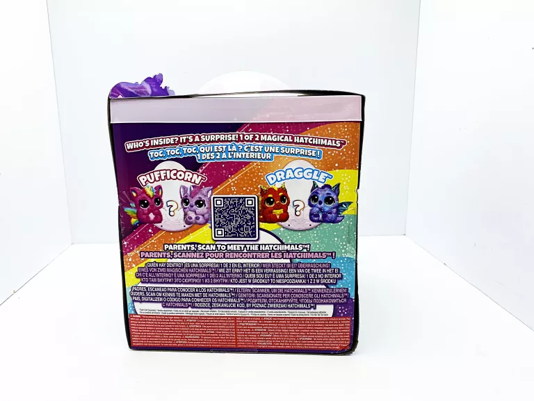 HATCHIMALS ALIVE INTERAKTYWNA MASKOTKA MYSTERY HATCH PUFFICORN JAJKO