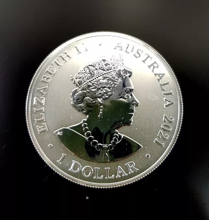 SREBRNA MONETA 1OZ AUSTRALIA 1 DOLLAR