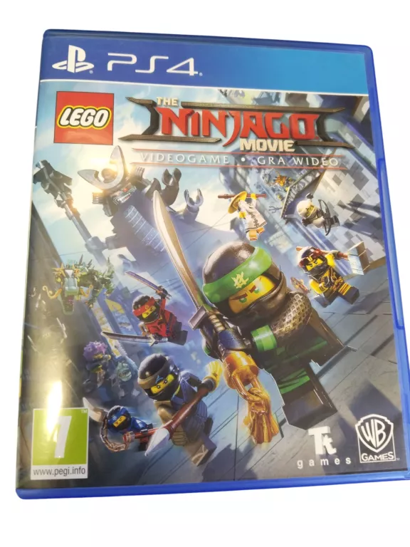 THE LEGO NINJAGO MOVIE VIDEO GAME SONY PLAYSTATION 4