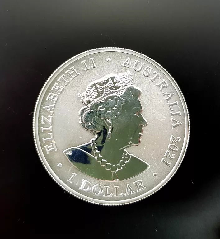 SREBRNA MONETA 1OZ AUSTRALIA 1 DOLLAR