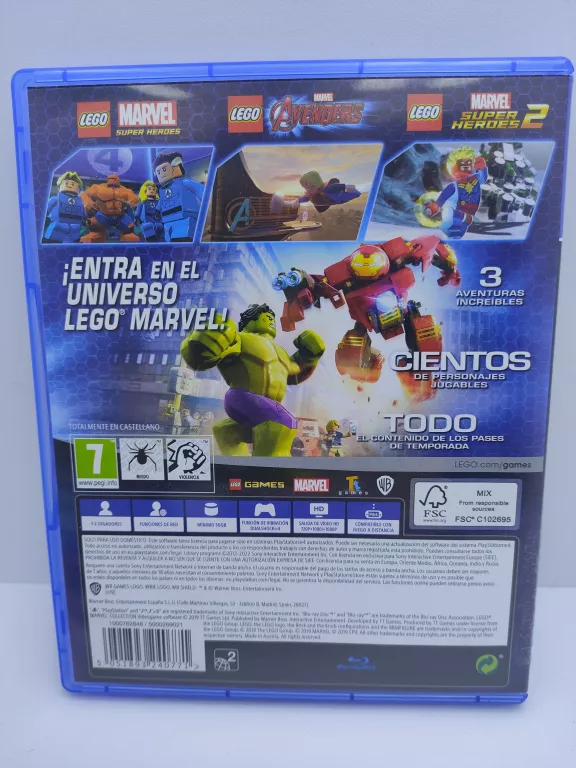 GRA PS4 LEGO MARVEL KOLEKCJA