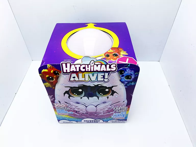 HATCHIMALS ALIVE INTERAKTYWNA MASKOTKA MYSTERY HATCH PUFFICORN JAJKO