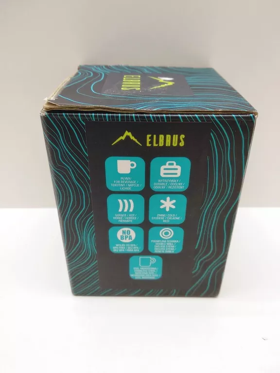 KUBEK TURYSTYCZNY ELBRUS ABRI 250 ML YELLOW GREEN