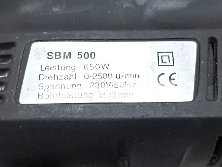 WIERTARKA SBM 500 INTERKRENN 650W